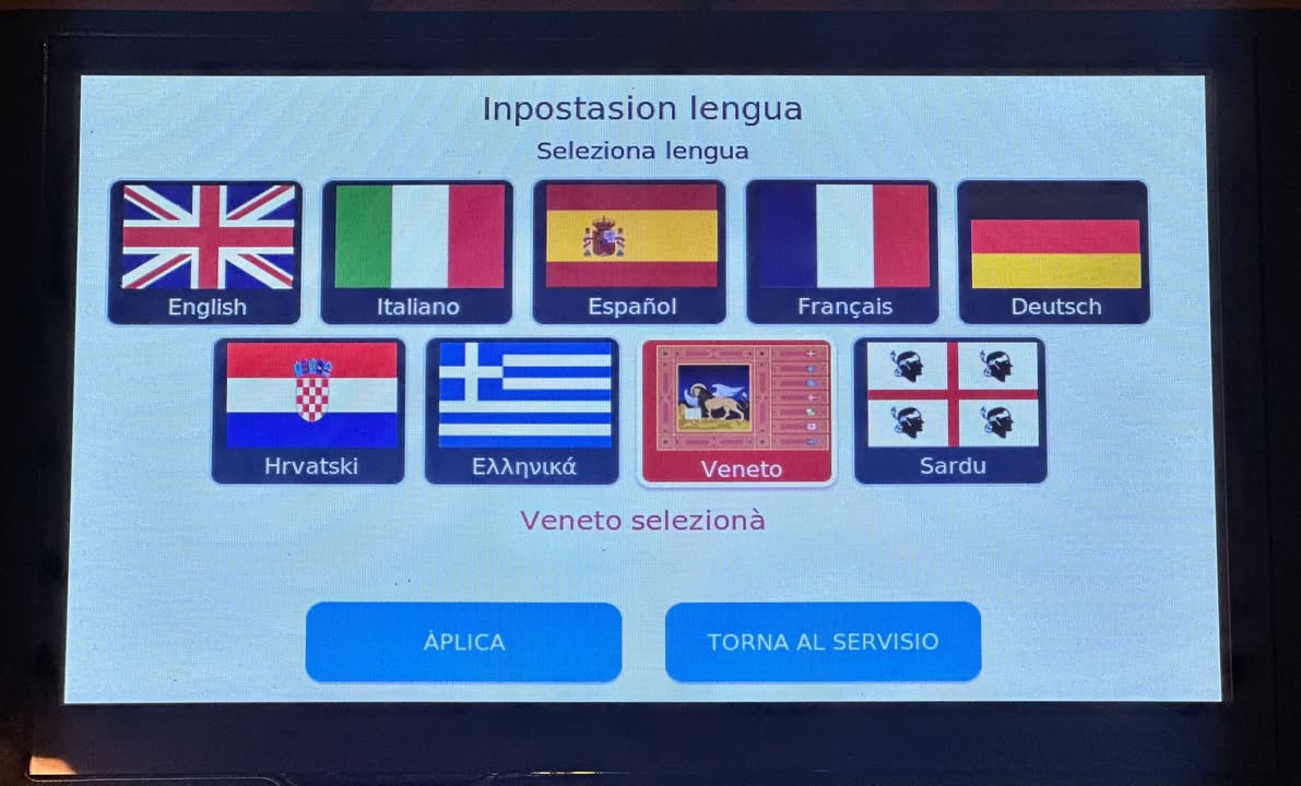 Suvvia, certo che ci sono altre lingue oltre al Veneto! 😁